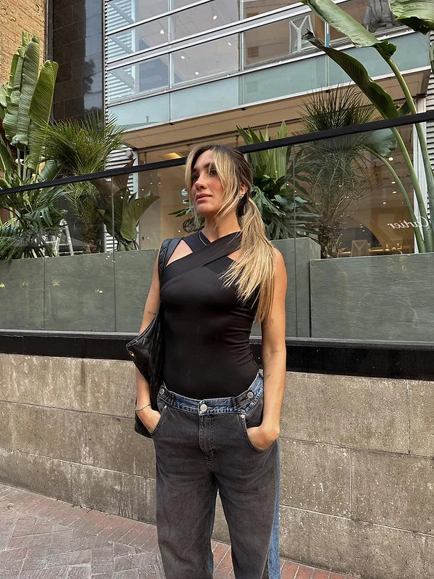 BODY CON TIRANTES MALIBU